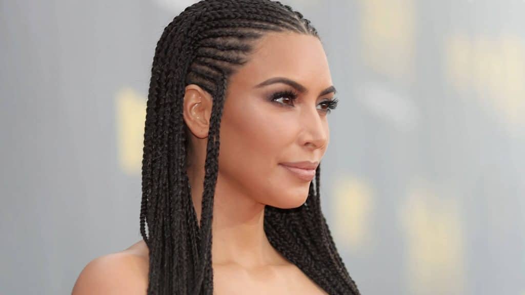 What braids Did Kim Kardashian wear?