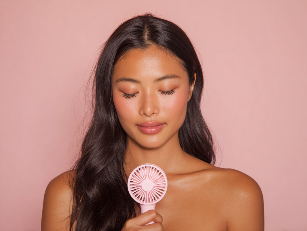 Drying and setting at-home eyelash extensions for long-lasting results