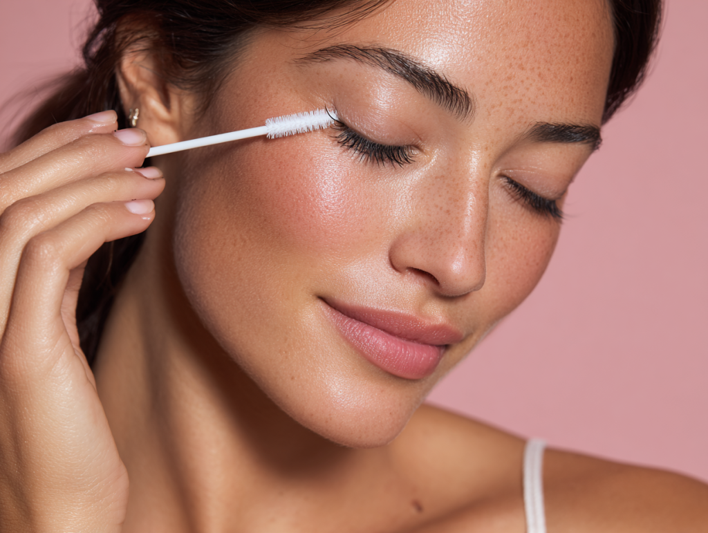 Aftercare tips for at-home eyelash extensions to maintain natural lashes
