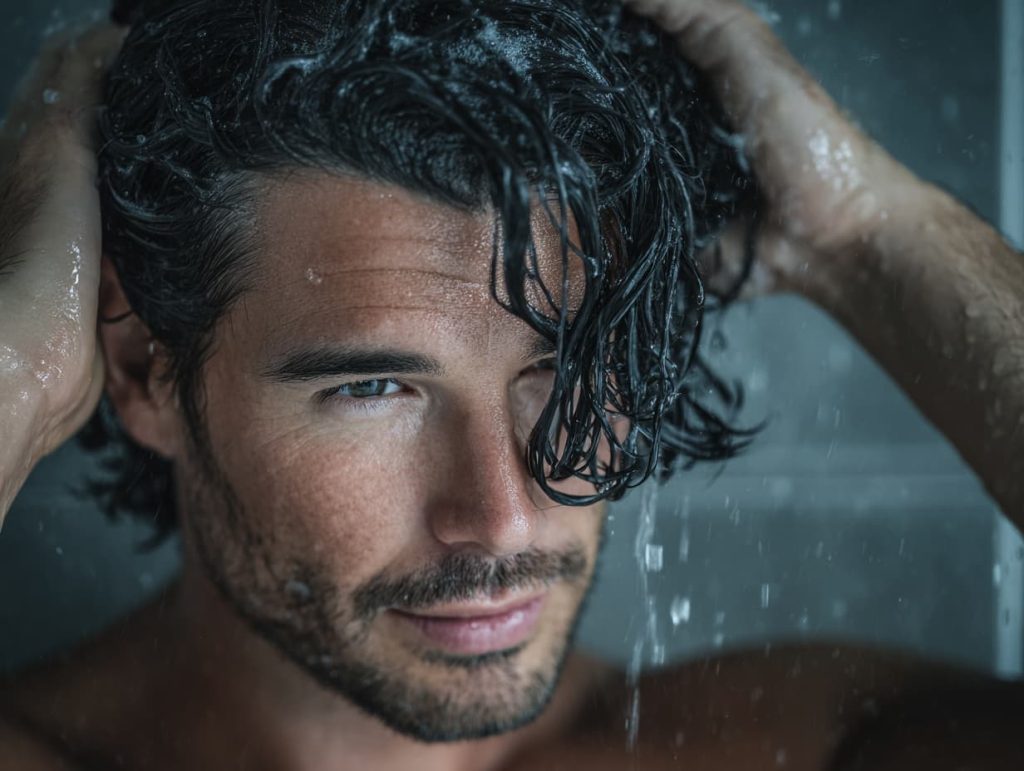 “Long hair care for men 2025, washing, conditioning, and protecting hair”