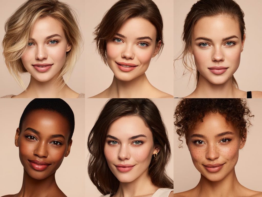 Oval, yuvarlak, kare ve kalp yüzler için ideal kısa saç modelleri