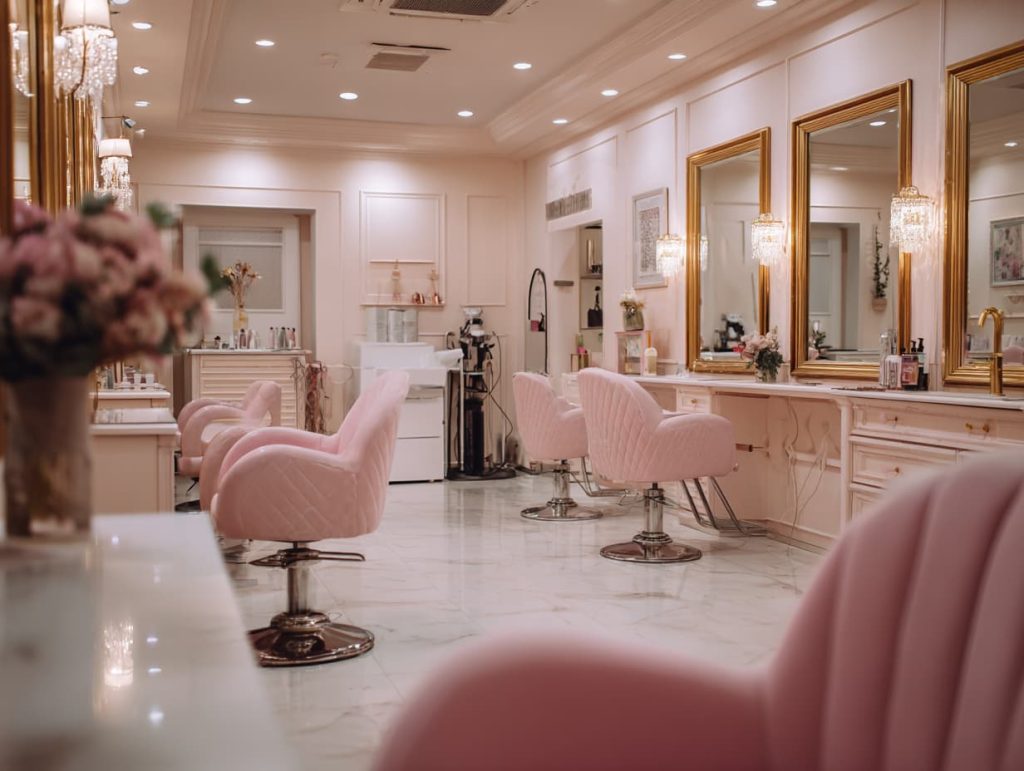 سالن زیبایی لوکس با تجهیزات حرفه‌ای و تجربه مراقبت کامل بعد از خدمات زیبایی
