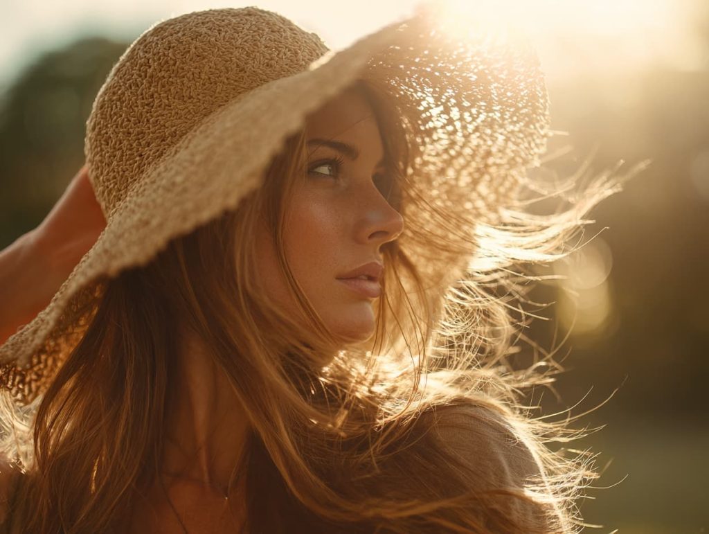 How to maintain colored hair by protecting it from heat, sun, and environmental damage