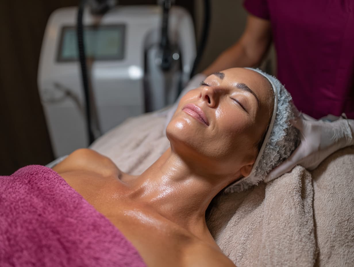 G5 and SlimCare aftercare session at Heli Beauty Istanbul