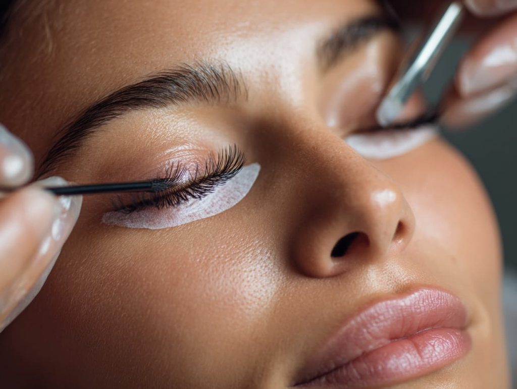 İstanbul kirpik lifting bakımı, kirpik bakımı uzmanı, modern salon uygulaması