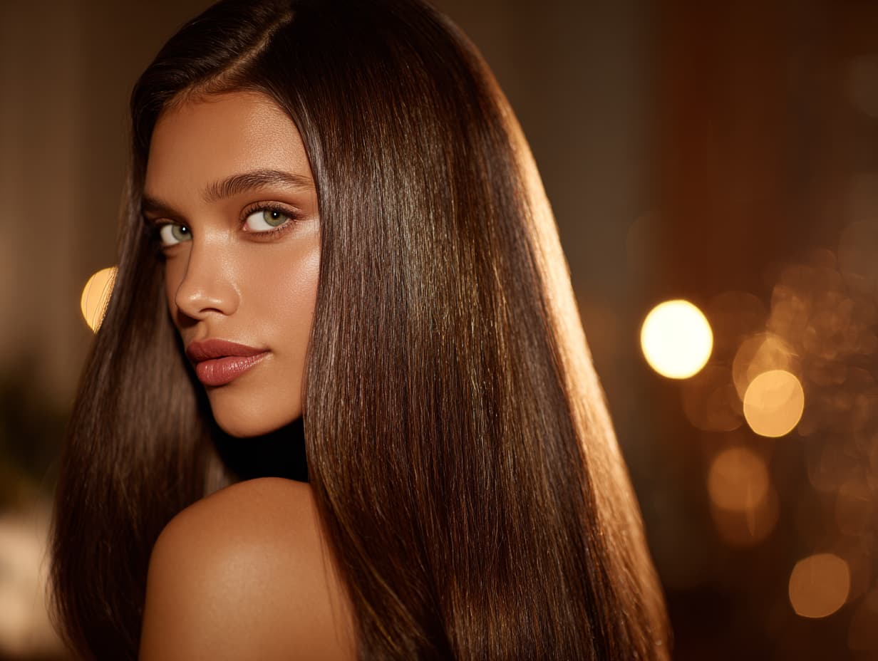 موهای صاف و براق بعد از بوتاکس مو – مراقبت حرفه‌ای برای حفظ لطافت و درخشش