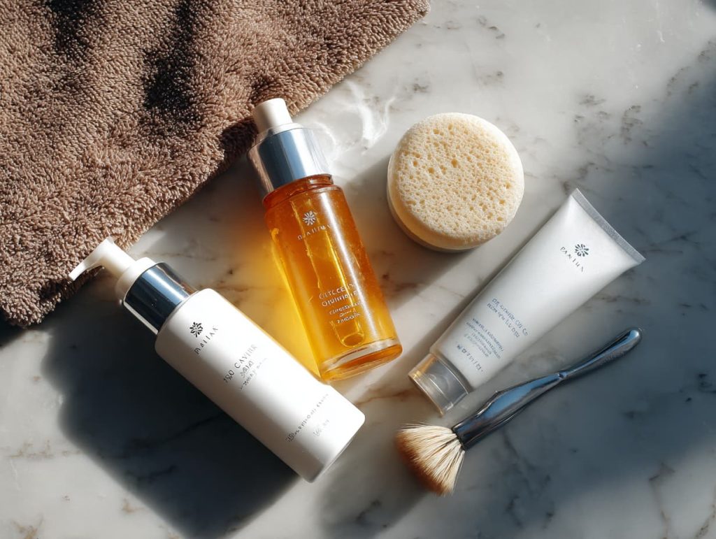 Daily laser hair removal aftercare routine with moisturizer SPF and gentle cleanser